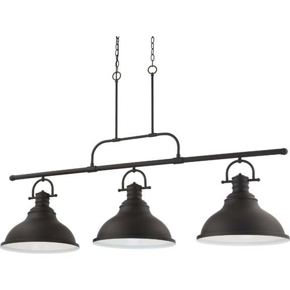 Volume Lighting V1248-65 3 Light 16" Wide Led Linear Chandelier - Bronze