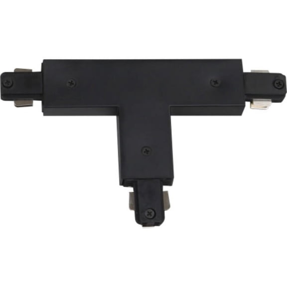 Volume Lighting V2756 T-Connector For 2 Circuit Line Voltage And Track Systems - Black