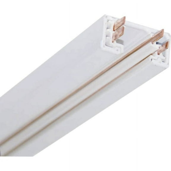 Volume Lighting V2768 96" Track For 2 Circuit Line Voltage And Track Systems - White