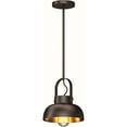 thumbnail image 1 of Volume Lighting V3271-79 9" Wide Mini Pendant - Bronze, 1 of 2