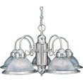 thumbnail image 1 of Volume Lighting V4715 Roth 5 Light 23" Wide Chandelier - Nickel, 1 of 2