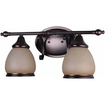 Volume Lighting V4762 Camden 2 Light 21" Wide Bathroom Vanity Light - Bronze