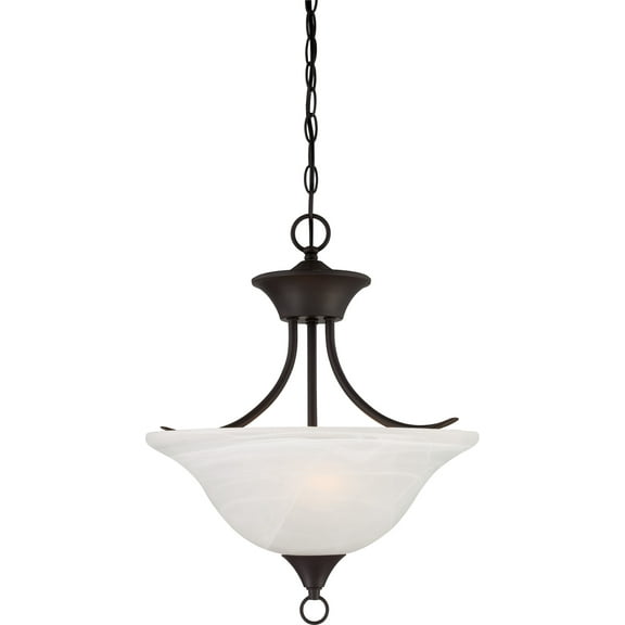 Volume Lighting V5242 Trinidad 2 Light 16" Wide Pendant / Semi-Flush Ceiling Fixture -