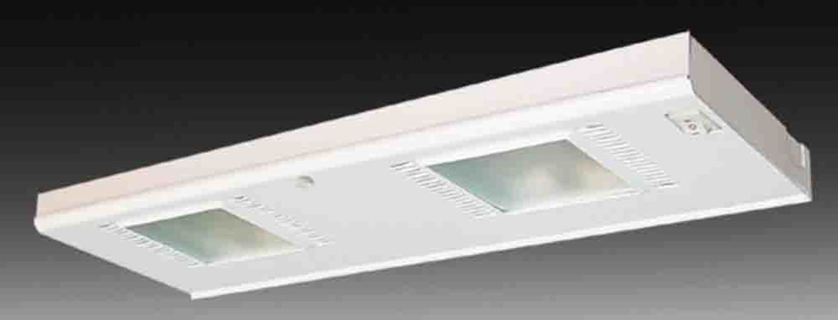Volume Lighting 6072-6 2 Light 16" Width Xenon Under Cabinet Light - White