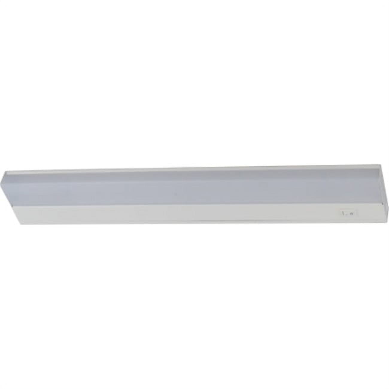 White Steel 21.25'' LED Under Cabinet Light Bar
