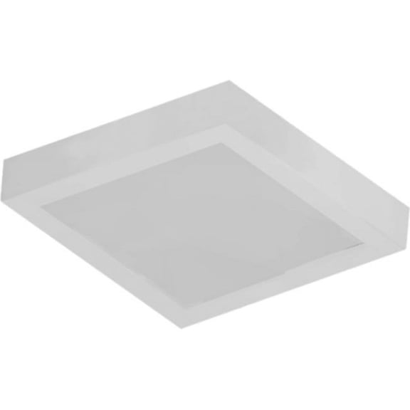 Volume Lighting V7082-6 1 Light 8" Wide Integrated Led Flush Mount Square Ceiling Fixture