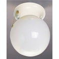 thumbnail image 1 of Volume Lighting 7308-6 1 Light Flush Mount Ceiling Fixture - White, 1 of 3