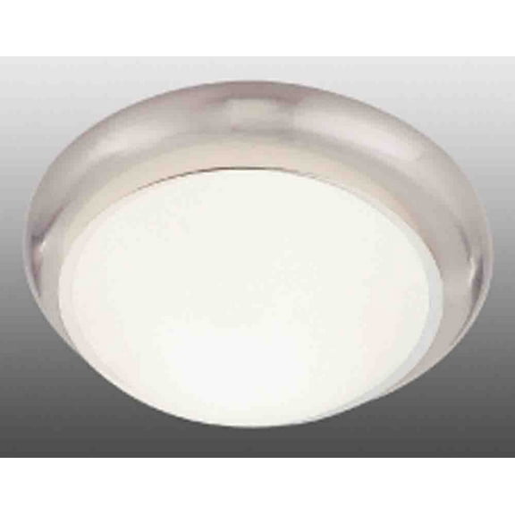 Volume Lighting V7534 3 Light 16.5" Flush Mount Ceiling Fixture - Nickel