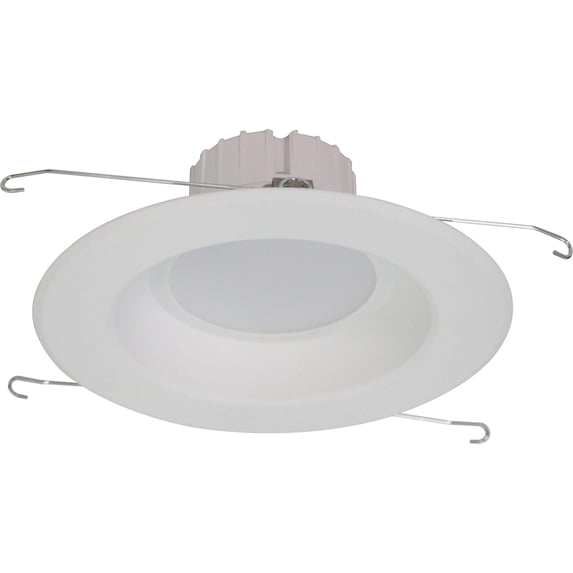 Volume Lighting V8650-6 7" Led Recessed Trim- Ic Rated - White