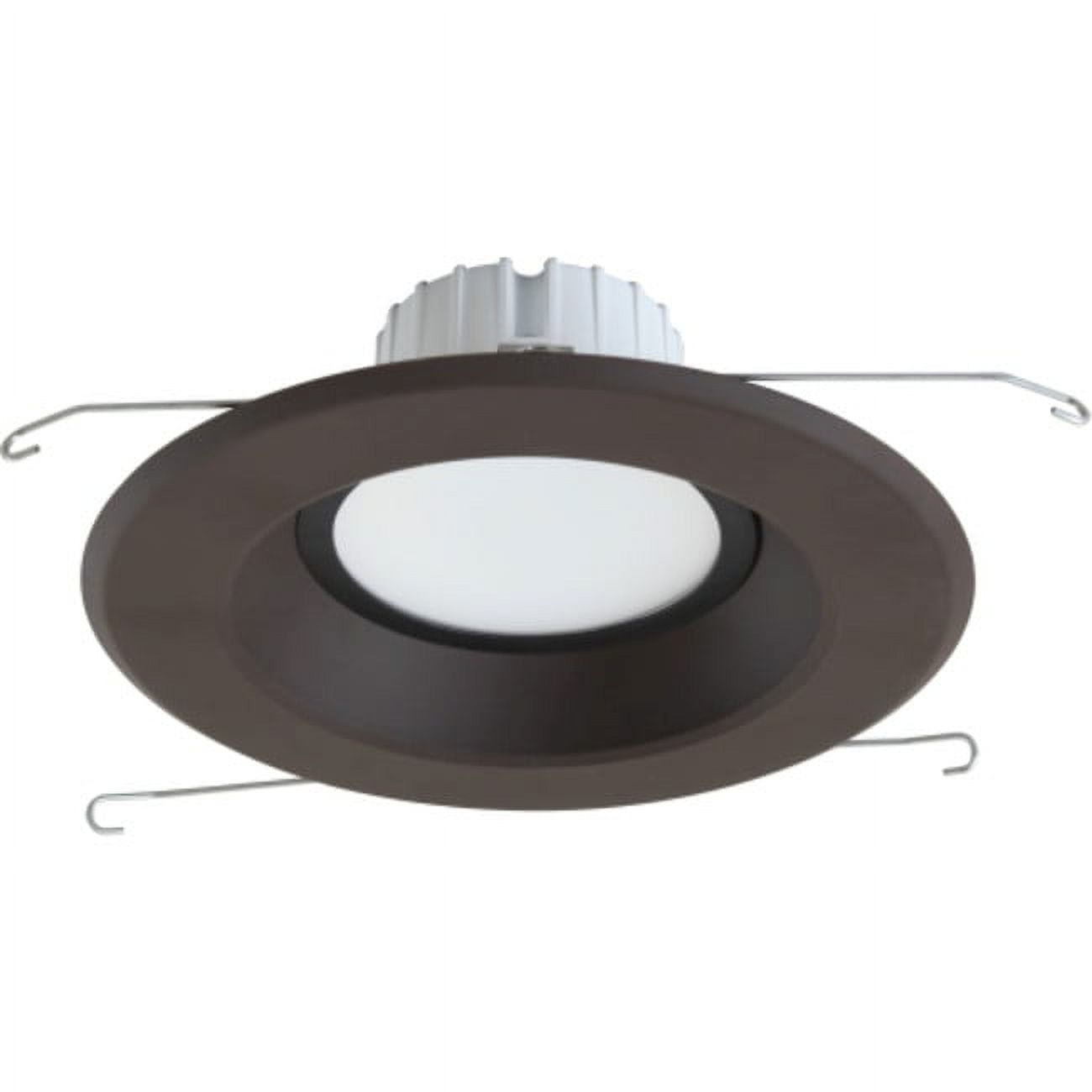 Antique Bronze 7" LED Recessed Downlight with Aluminum Trim