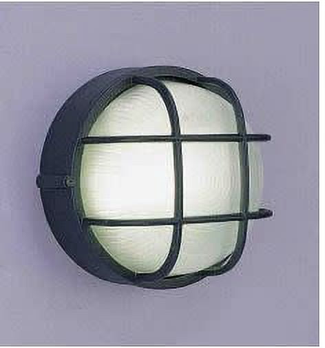 Volume Lighting 8890-5 Nautical Outdoor 1 Light 10" Height Outdoor Wall Sconce - Black