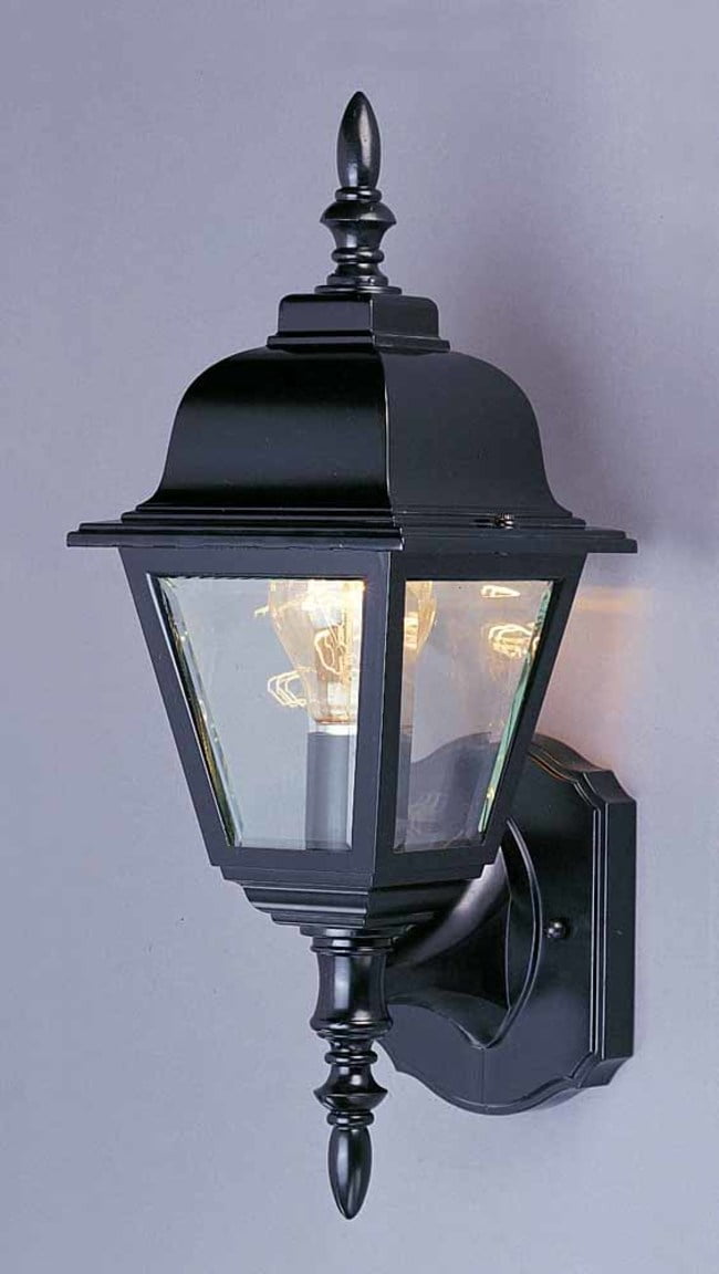 Volume Lighting 9830-5 1 Light 16.5" Height Outdoor Wall Sconce - Black