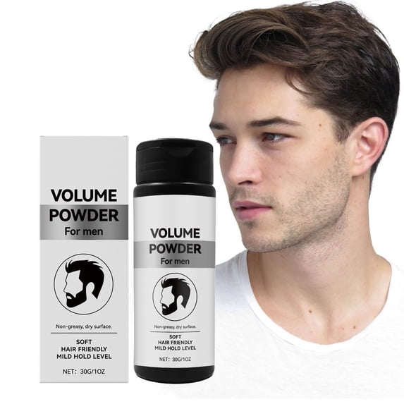 Volume Powder For Men Instantly Adds Texture And Volume Natural Ingredients Strong Hold 40g
