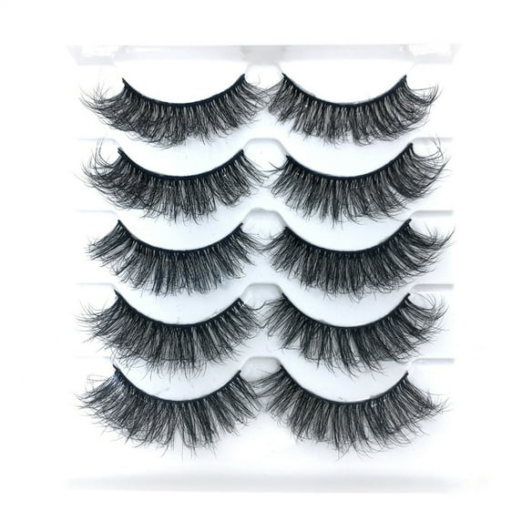 Volume Wispy Lashes Multipack Dramatic 8D False Eyelashes Pairs Style Eye Pack