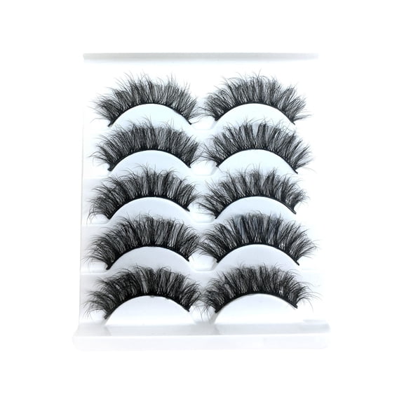 Volume Wispy Lashes Multipack for Dramatic Eyelashes False Eye Lashes Set 8D 10 Pairs Whispy Pack