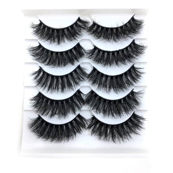 Volume Wispy Lashes Multipack for Eye Definition Pairs Drama Full Lash Set 8D Eyelashes with Natural Curl and Lightweightふ