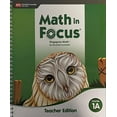 thumbnail image 1 of Pre-Owned Volume a Course 1 2020 (Math in Focus) Paperback, 1 of 1