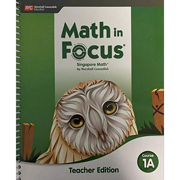 Pre-Owned Volume a Course 1 2020 (Math in Focus) Paperback