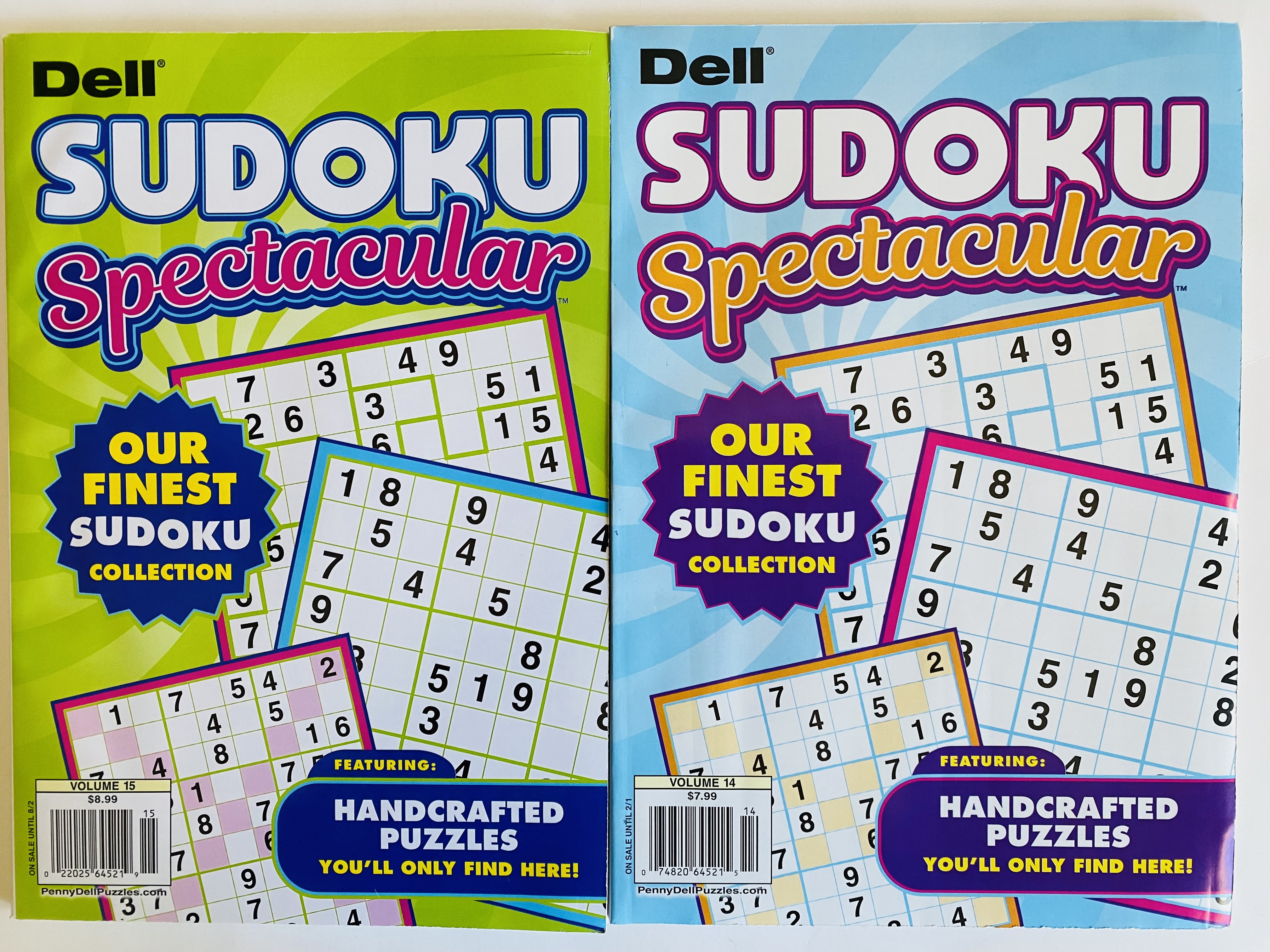 Volumes 14 and 15 of the Sudoku Spectacular Puzzles from the Penny ...