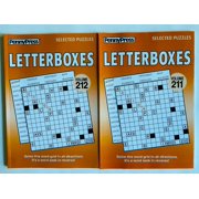 Volumes 211 and 212 of the Penny Press Letterboxes Selected Puzzles Variety