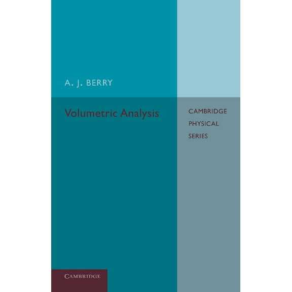 Volumetric Analysis, (Paperback)