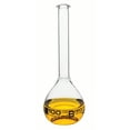 thumbnail image 1 of Volumetric Flask, 100ml - Rimmed Neck - Borosilicate Glass - Eisco Labs, 1 of 1