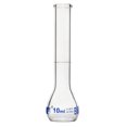thumbnail image 1 of Volumetric Flask, 10ml - Rimmed Neck - Borosilicate Glass - Eisco Labs, 1 of 1