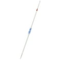 thumbnail image 1 of Volumetric Pipette, 10mL - Class A - Blue Markings - Red Coded - Borosilicate Glass - Eisco Labs, 1 of 3