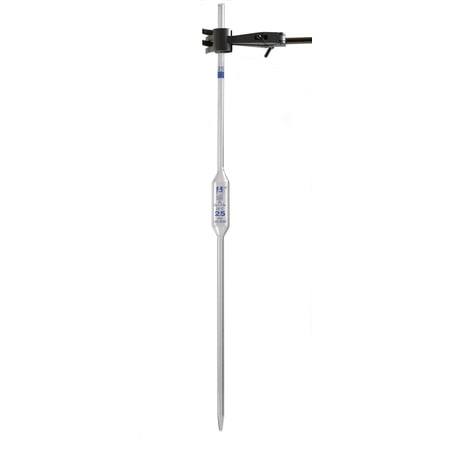 Volumetric Pipette, 25mL - Class A - Blue Markings - Blue Coded - Borosilicate Glass - Eisco Labs