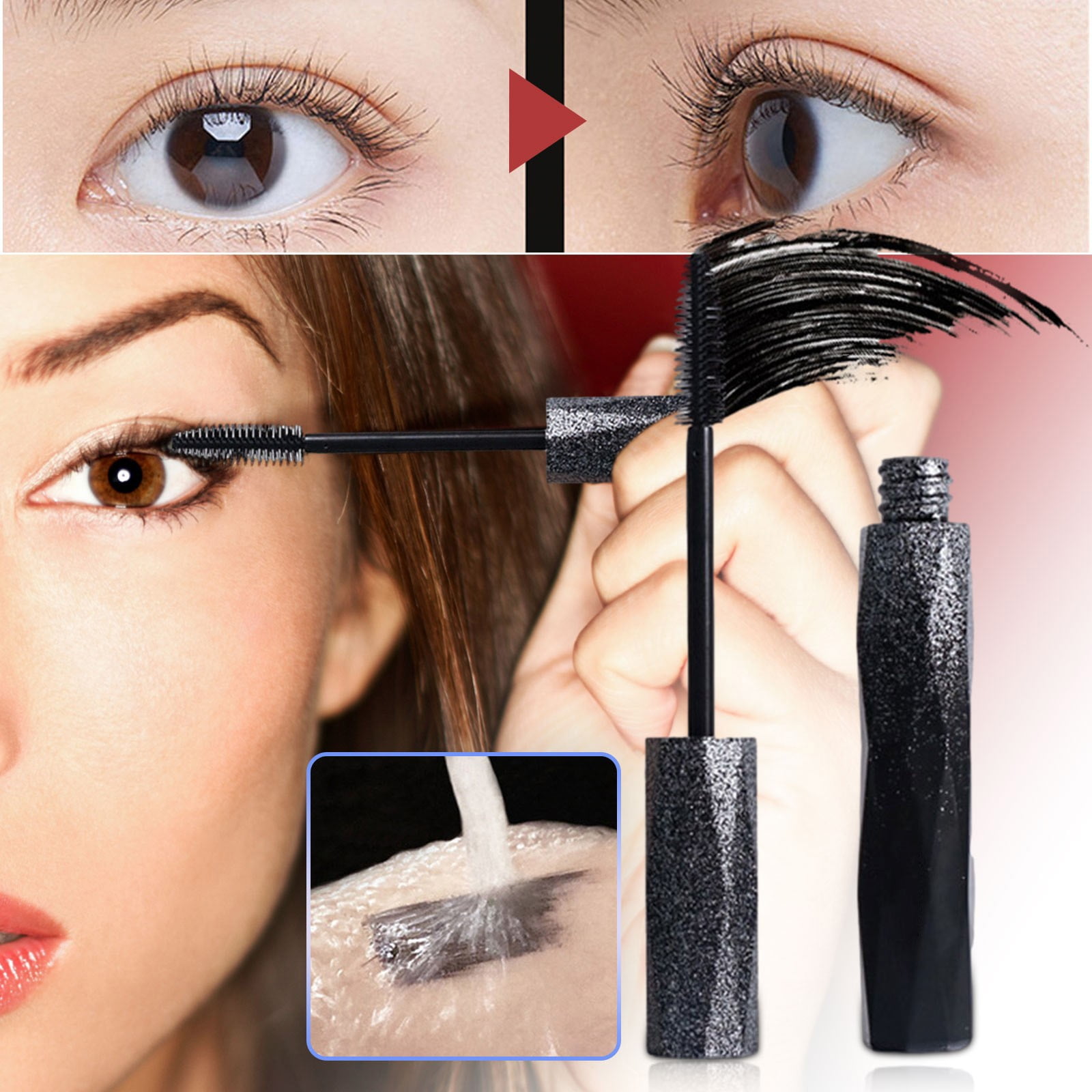 Voluminous Makeup Lash Paradise Mascara, Voluptuous Volume, Intense