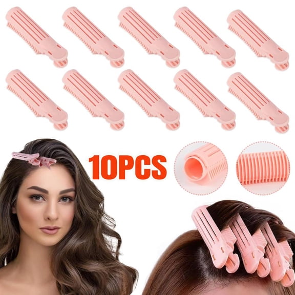Volumizing Hair Clips, 10Pcs Hair Root Clips for Volume, Natural Fluffy Hair Volumzing Roll Clips Curlers Instant Hair Styling DIY Tools Appliances