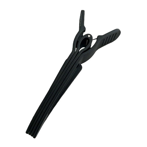 "Volumizing Hair Root Lifting Clips, No Crease Design for Instant Volume, Plastic Clips for Bangs and Flat Hair, Lightweight and Sturdy, OPP Packaging - Black"