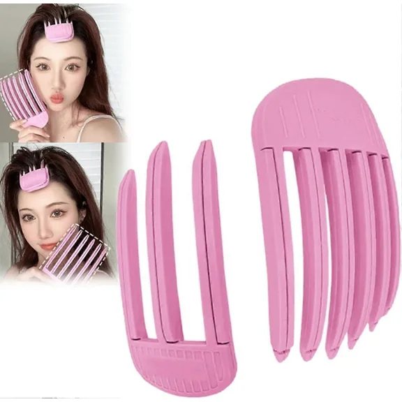 Volumizing Hair Root Lifting Combs Set, 2025 New Fluffy Lift Root Hair Clip Set, Wide-Tooth Design to Fluffy Bangs, Easy High Crown Volume Tool