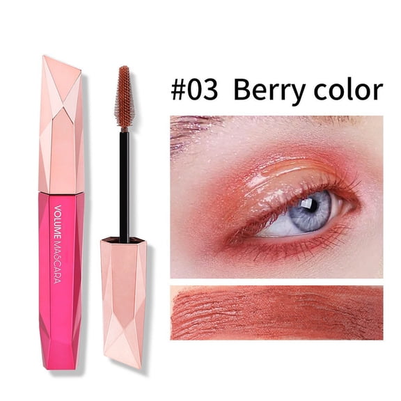 Volumizing Mascara Waterproof Thickening Curling Lash Berry 10g Long Wear Smudge Resistant Eye Makeup