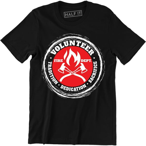 Volunr Fire Department Decal Quality Tradition Dedication Sacrifice T-Shirt