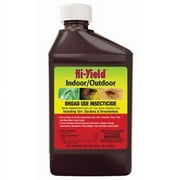 Hi-Yield Indoor Outdoor Insecticide Spray - Broad Use Liquid - 16-Ounce