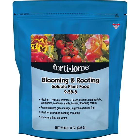 Voluntary Purchasing Group Fertilome 10778Blooming and Rooting Soluble Plant Food, 8-Ounce