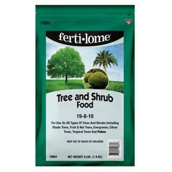 Voluntary Purchasing Group Fertilome 10864Tree and Shrub Food, 19-8-10, 4-Pound - Pack of 4