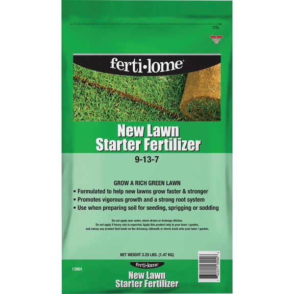 Voluntary Purchasing Group Lawn Starter Fertilizer - Granules, Outdoor Use - Pack of 4, 4-Pound  Outdoor & Indoor Plant Use, Easy Application
