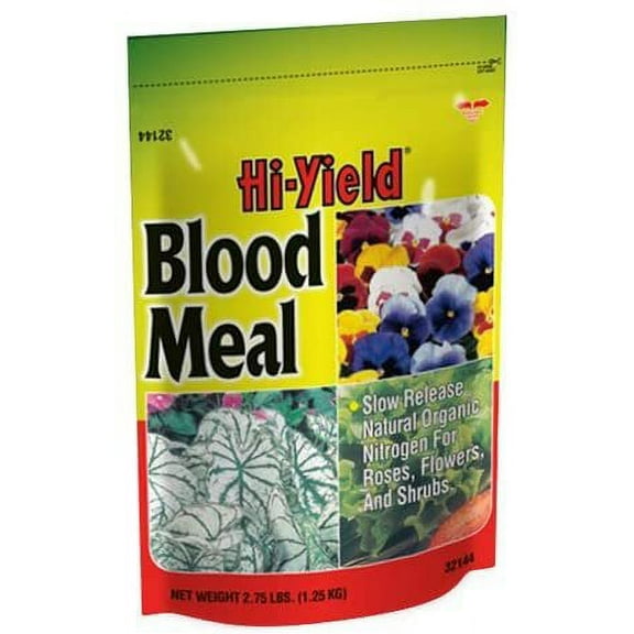Voluntary Purchasing Group Hi-Yield Blood Meal Granules - Natural 12-0-0 Fertilizer - 2.75 lbs