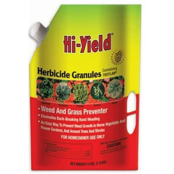 Ferti-Lome Hi-Yield Weed & Grass Stopper Granules - Weed & Grass Killer - 4 lbs