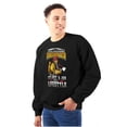 thumbnail image 1 of Volunteer Firefighter Lifestyle Fire Men's Big & Tall Crewneck Sweatshirt Brisco Brands 2X, 1 of 5