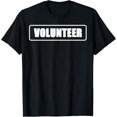 thumbnail image 1 of Volunteer T-Shirt Charity Event Group Shirts Volunteers T-Shirt, 1 of 4
