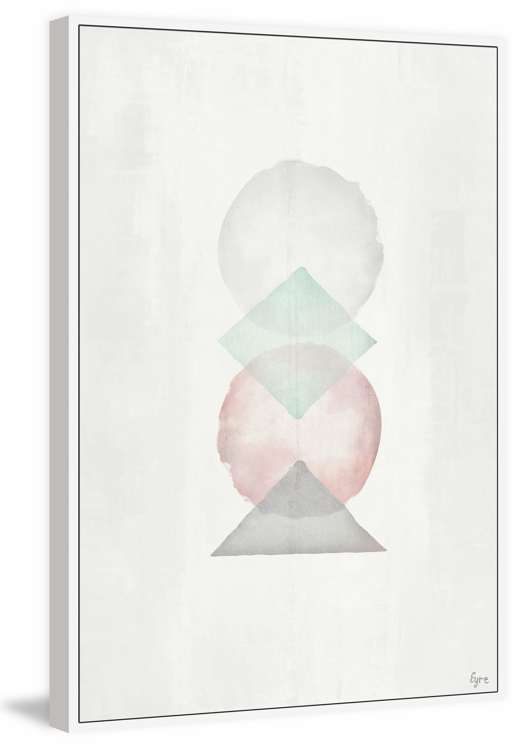 Volupte Floater Framed Painting Print on Canvas