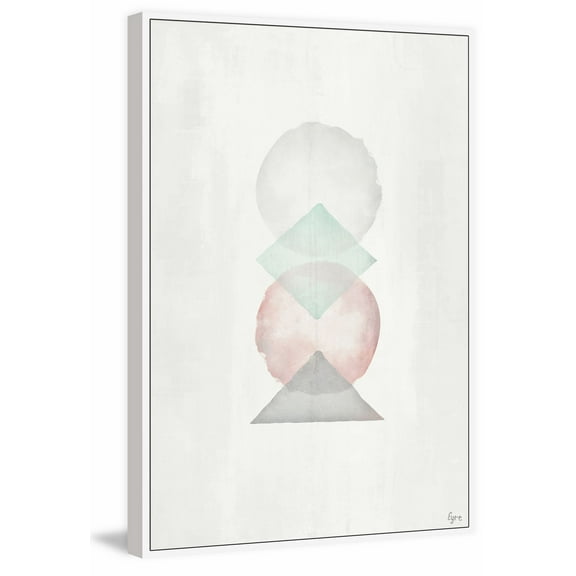 Volupte Floater Framed Painting Print on Canvas