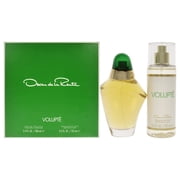 Oscar De La Renta Volupte 2PC Set for Women - Elegant Floral Eau De Parfum - 3.4 oz