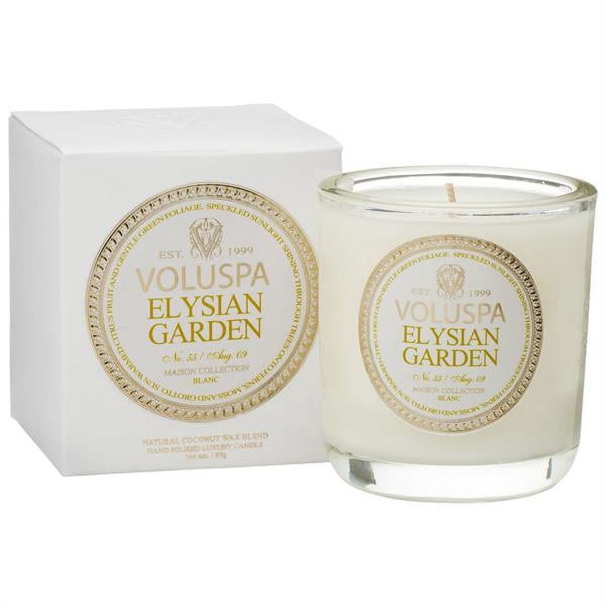 Voluspa Elysian Garden Boxed Maison Votive Candle 3 oz
