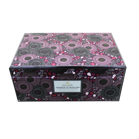 Voluspa Japanese Plum Bloom Scalloped-Edge Candle & Diffuser Gift Set