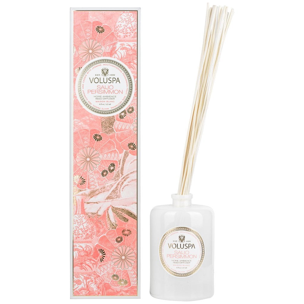 Saijo Persimmon 6 oz Citrus Scented Reed Diffuser