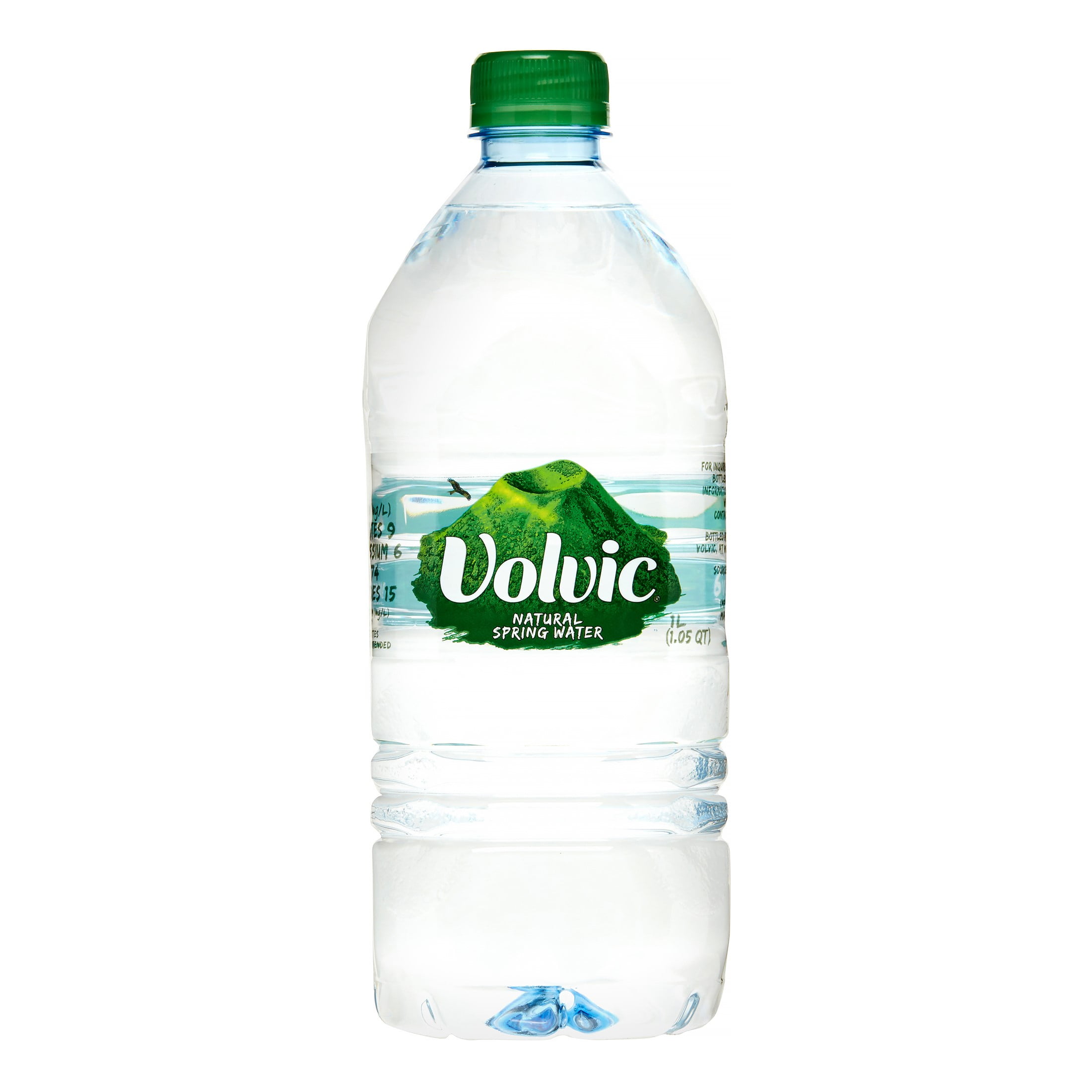 Volvic Natural Spring Water, 33.8 Fl Oz, 6 Ct 